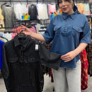 شومیز راه راه