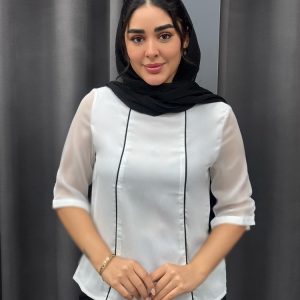 شومیز استین حریر