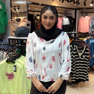 شومیز طرح پر