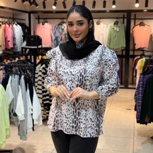 شومیز طرحدار پلنگی